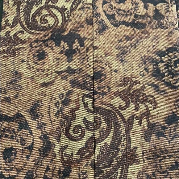 Beautiful Brown Floral Slacks - Picture 8 of 9